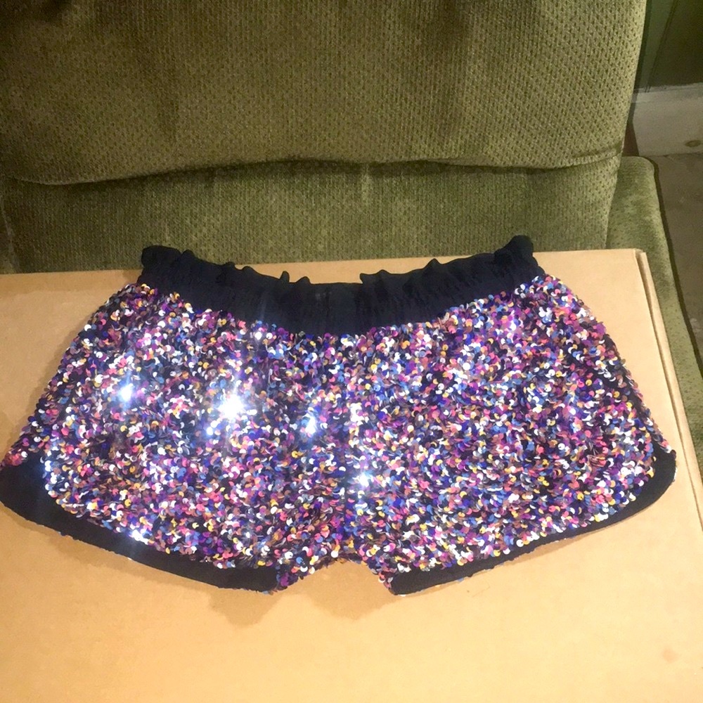 NWT Red Valentino multi-color Sequin Shorts